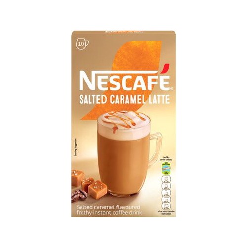 Nescafe Salted Caramel 180g 10 Sachets